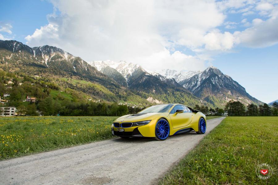  BMW i8 on Vossen Wheels (VPS-305T) 2016 года  (фото 63 из 81)